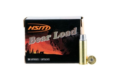 HSM Ammunition Bear Load 230 gr Hard Lead Semi Wad Cutter - Gas Check .41 Rem Mag Ammo, 20/box - HSM-41-4-N-20