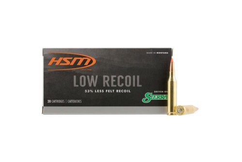 HSM Ammunition Low Recoil 85 gr .243 Win Ammo, 20/box - HSM-243-18-N