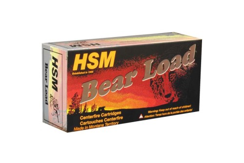 HSM Bear Load .450 Bushmaster Ammo 300 gr JSP , 20/box - HSM-450Bushmaster1-N