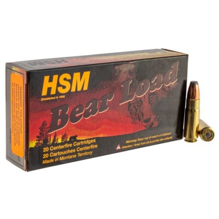 HSM Ammunition Bear Load 350 gr Jacketed Soft Point .458 Socom Ammo, 20/box - HSM-458Socom-1-N