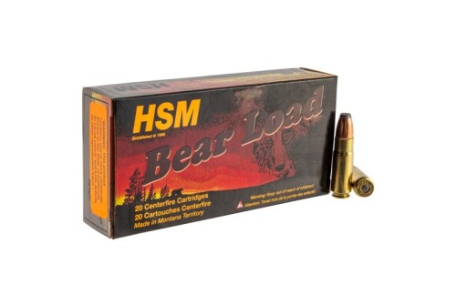 HSM Ammunition Bear Load 350 gr Jacketed Soft Point .458 Socom Ammo, 20/box - HSM-458Socom-1-N