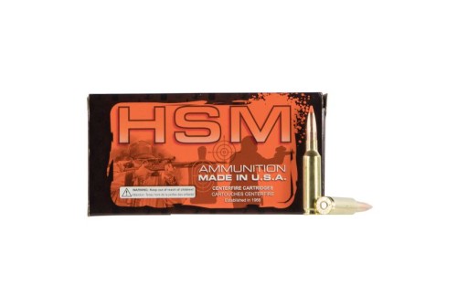 HSM Ammunition Low Recoil 140 gr 6.5 Crd Ammo, 20/box - 65CRD2N
