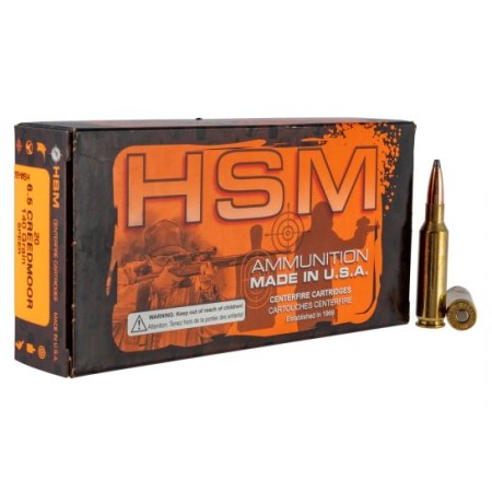 Hsm 65Creedmoor5n   6.5 Creedmoor 140 GR Soft Point (Sp) 20 Bx/ 25 CS