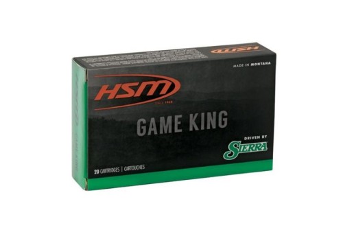 HSM Ammunition Game King 175 gr Pro-Hunter 8mm Mauser Ammo, 20/box - HSM-8Mauser-1-N