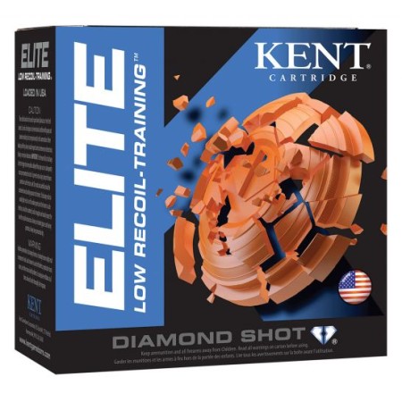 Kent Cartridge Elite Low Recoil/ Training 2.5" 12 Gauge Ammo 8, 250 Rounds - E122L208