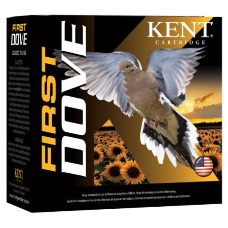 Kent Cartridge First Dove 2.75" 20 Gauge Ammo 7-1/2, 250 Rounds - K20D2475