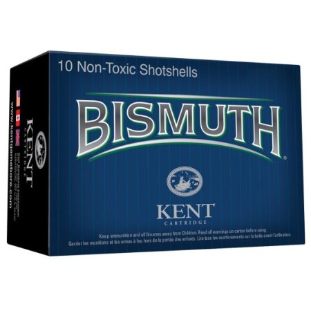 Kent Cartridge Bismuth Waterfowl 3" 12 Gauge Ammo 4, 100 Rounds - C123BNT404