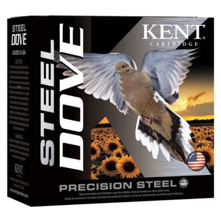 Kent Cartridge Steel Dove, Precision Steel 2.75" 12 Gauge Ammo 6, 250 Rounds - K12SD286
