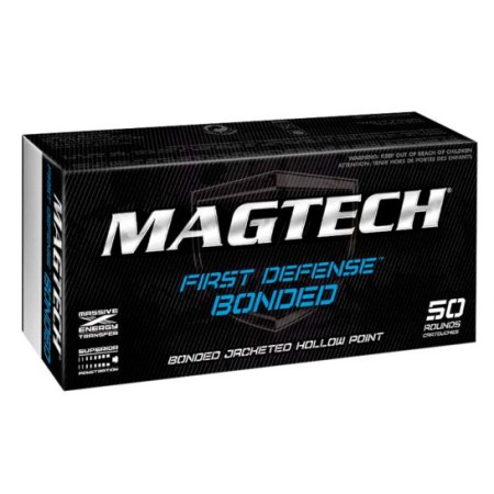 Magtech First Defense 180 gr Jacket Hollow Point Bonded .40 S&W Ammo, 50/box - 40BONB