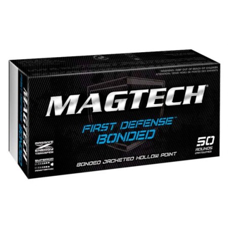 Magtech 230 gr Jacket Hollow Point Bonded .45 ACP Ammo, 50/box - 45BONA