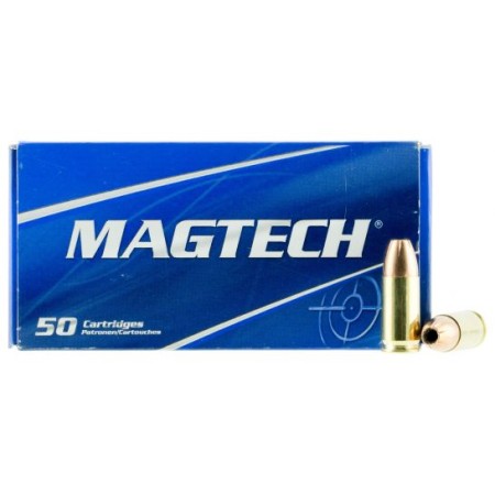 Magtech 115 gr Jacket Hollow Point 9mm +P+ Ammo, 50/box - 9H
