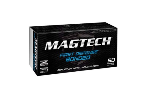 Magtech 124 gr Jacketed Hollow Point 9mm Ammo, 50/box - 9BONA