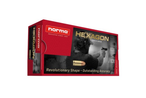 Norma Ammunition 180 gr Hexagon .357 Mag Ammo, 50/box - 299340050