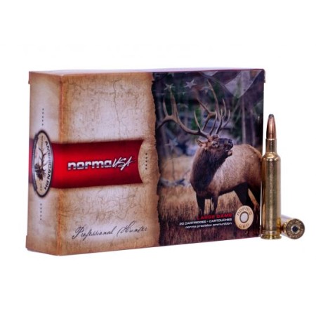 Norma Ammunition American PH 100 gr Soft Point .257 Weatherby Mag Ammo, 20/box - 20166082