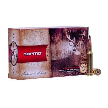 Norma Ammunition American PH 130 gr Scirocco II 6.5 Crd Ammo, 20/box - 20166302
