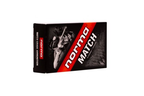 Norma Ammunition 130 gr Match Hybrid Target 6.5 Creedmoor Ammo HPBT, 20/box - 10166312