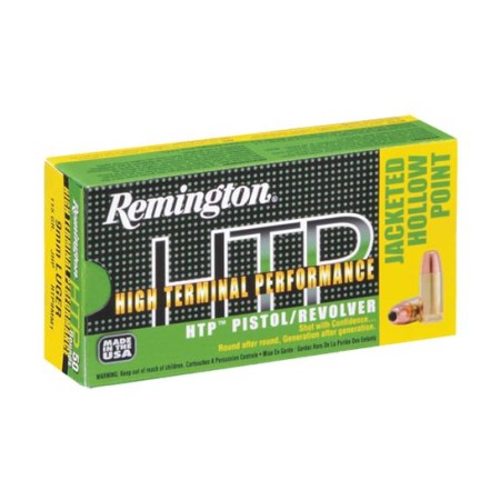 Remington HTP 155 gr Jacketed Hollow Point .40 S&W Ammo, 50/box - RTP40SW1