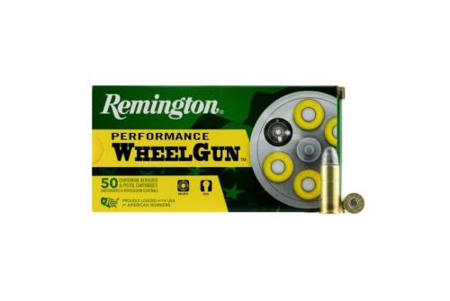 Remington Performance Wheelgun .44 Special 246 Grain Lead Round Nose Centerfire Pistol Ammo, 50 Rounds, 22333