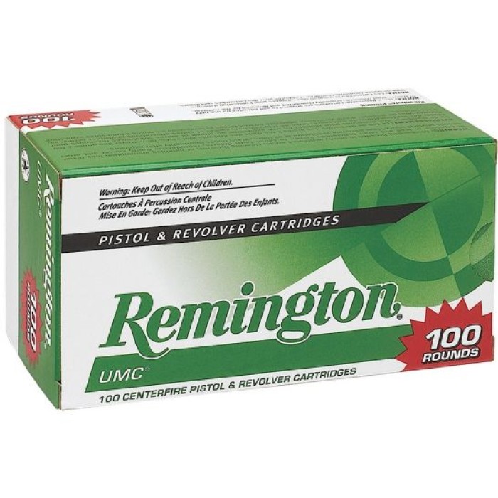 Remington UMC 230 gr Jacketed Hollow Point .45 Auto Ammo, 100/box - L45AP7B