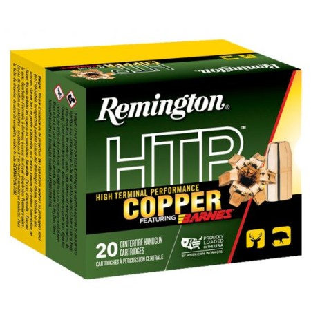 Remington HTP Copper Handgun 200 gr Barnes XPB .45 Colt Ammo, 20/box - HTP45CLT1