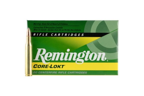 Remington Core-Lokt 100 gr Pointed Soft Point .270 Win Ammo, 20/box - R270W1