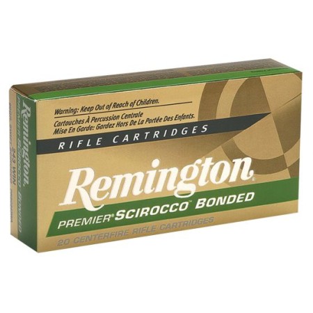 Remington Premier 130 gr Swift Scirocco Bonded .270 Win Ammo, 20/box - PRSC270WA