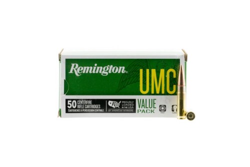 Remington Ammunition 24026 Umc  300 Blackout 220 GR 940 Fps Open Tip Flat Base (Otfb) 50 Bx/8 CS (Value Pack) L300AAC4V