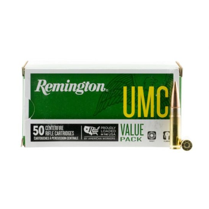 Remington Ammunition 24026 Umc  300 Blackout 220 GR 940 Fps Open Tip Flat Base (Otfb) 50 Bx/8 CS (Value Pack) L300AAC4V