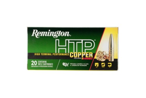 Remington HTP Copper 180 gr Barnes TSX Boat Tail .300 RUM Ammo, 20/box - HTP300UM