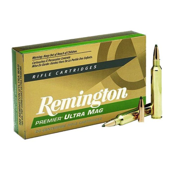 Remington Core-Lokt 165 gr Pointed Soft Point .300 RSAUM Ammo, 20/box - PR300SM2