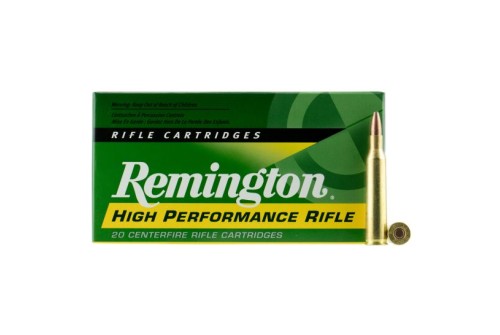 Remington High Performance Rifle .220 Swift 50 Grain Pointed Soft Point Centerfire Rifle Ammo, 20 Rounds, 21297