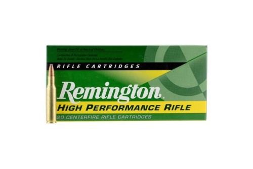 Remington High Performance 50 gr Pointed Soft Point .222 Rem Ammo, 20/box - R222R1