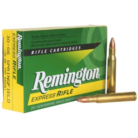 Remington Core-Lokt Brass .30-06 Springfield 125-Grain 20-Rounds PSP