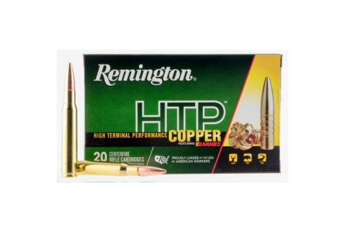 Remington Ammunition Htp3006 Htp Copper  30-06 Springfield 168 GR Tsx Boat Tail 20 Bx/ 10 CS