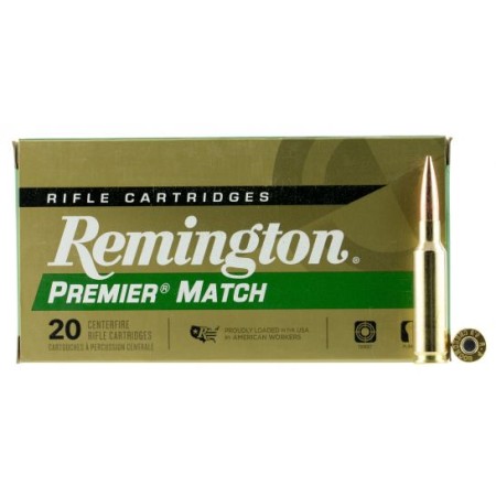 Remington Premier 140 gr Barnes Open Tip Match Boat Tail 6.5 Crd Ammo, 20/box - RM65CR