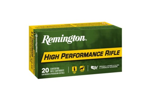 Remington High Performance 140 gr Boat Tail Hollow Point 6.5 Crd Ammo, 20/box - R65CR2