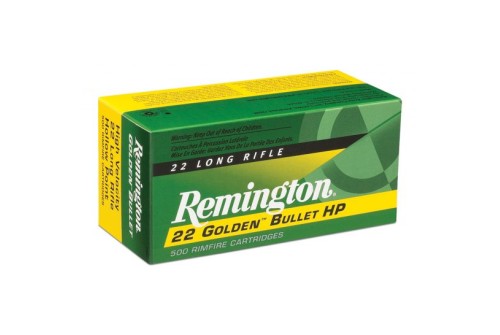Remington Golden Bullet .22 LR, 36gr, HP - 50 Rounds [MPN: 21008]