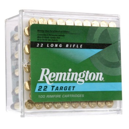 Remington 22 Target 40 gr Round Nose .22lr Ammo, 100/box - 6100