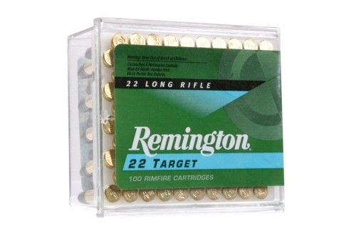 Remington 22 Target 40 gr Round Nose .22lr Ammo, 100/box - 6100