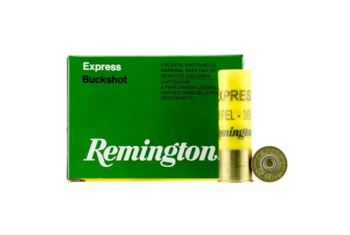 Remington Ammunition 20B3 Express  20 Gauge 2.75in 20 Pellets 3 Buck Shot 5 Bx 50 Cs