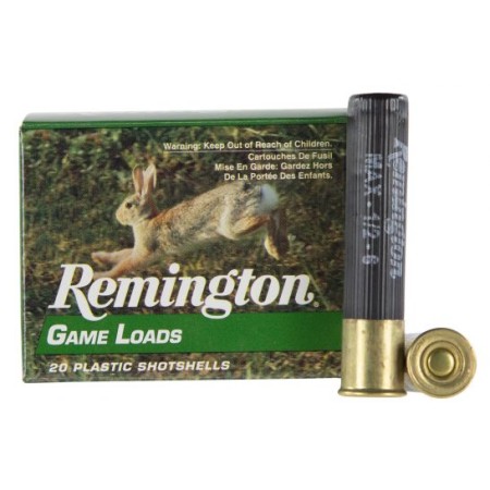 Remington Lead Game Loads 2.5" 410 Gauge Ammo 6, 20/box - GL4106