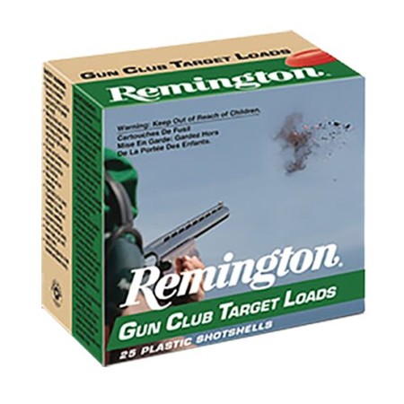 Remington Gun Club 2.75" 12 Gauge Ammo 7-1/2, 25/box - GC127