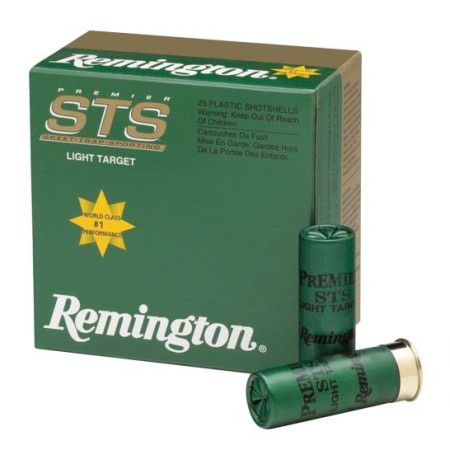 Remington Premier STS Target Load 2.75" 12 Gauge Ammo 9, 25/box - STS12L9