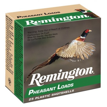 Remington Pheasant 2.75" 12 Gauge Ammo 5, 25/box - PL125