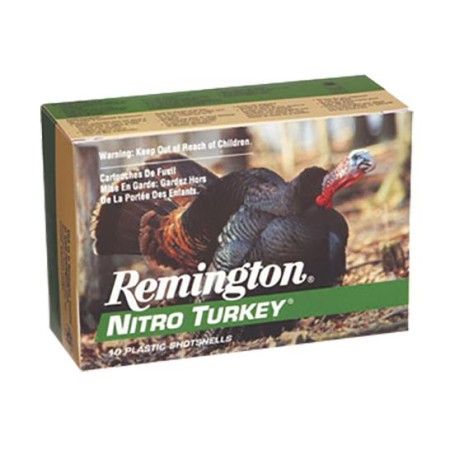 Remington Nitro Turkey 12 GA, 3in. 1-7/8oz. #4 Shot - 10 Rounds [MPN: 26693]