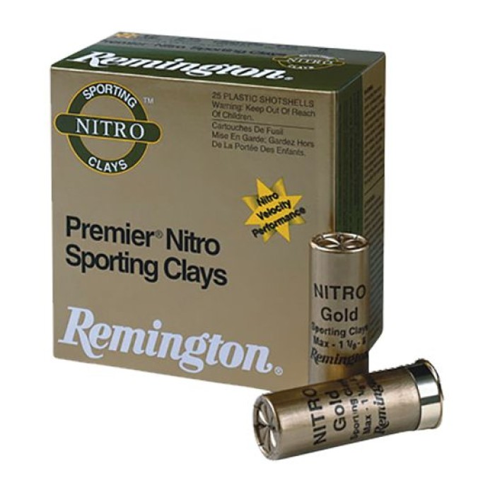 Remington Premier Nitro Sporting Clays 2.5" 410 Gauge Ammo 8, 25/box - STS410NSC8