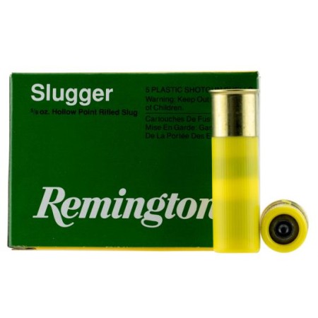 Remington Slugger 2.75" 20 Gauge Ammo, 5/box - SP20RS