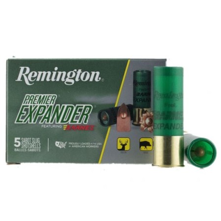 Remington Premier Expander 3" 12 Gauge Ammo, 5/box - PRX12M