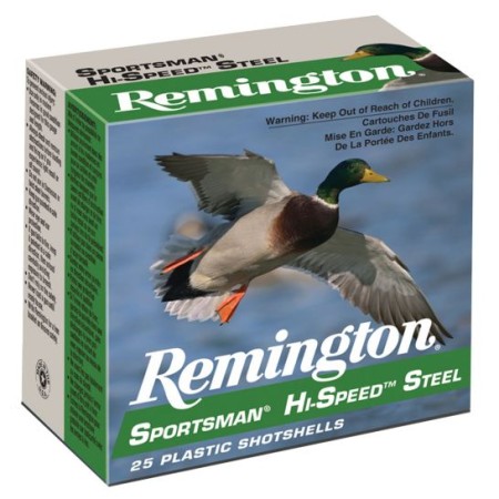 Remington Sportsman, Hi-Speed Steel 3" 12 Gauge Ammo BB, 25/box - SSTHV12HMB