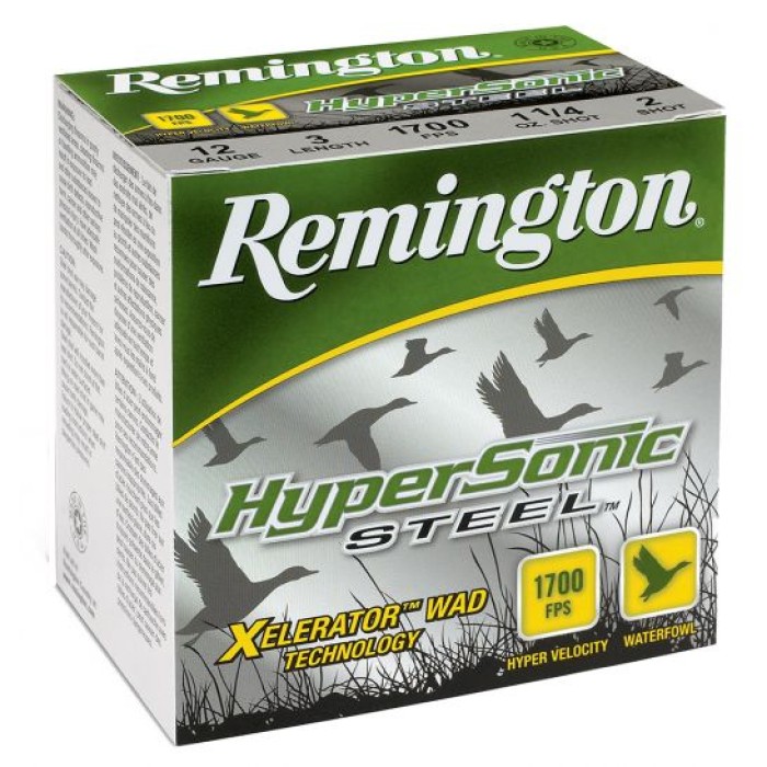 Remington HyperSonic Steel 3.5" 10 Gauge Ammo BB, 25/box - HSS10B